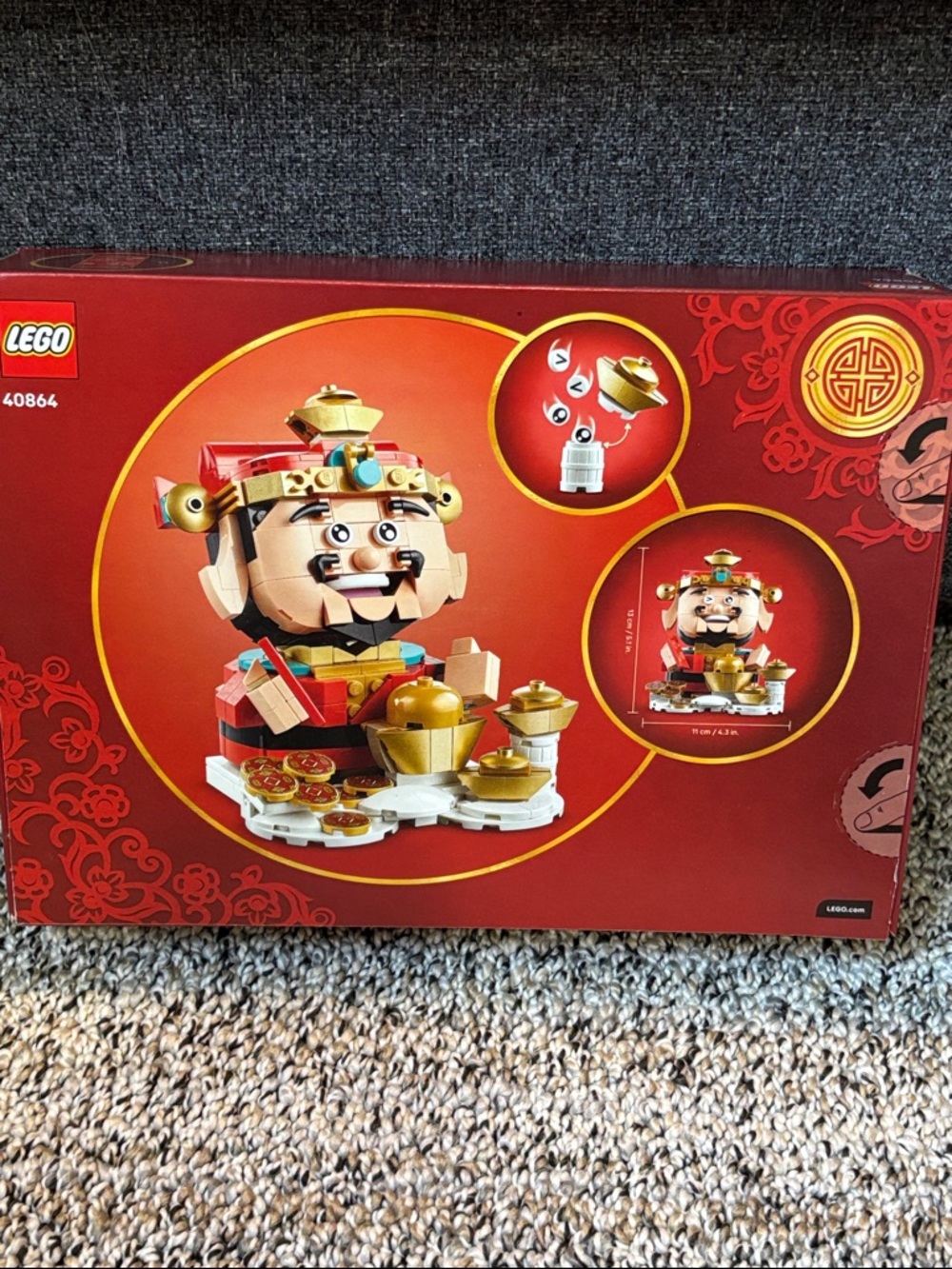 Genuine LEGO Brick Unique Fortune Master Spring Festival Building Set - Picture 3 of 11